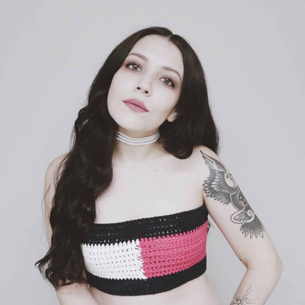 OOAK Crochet Tube Top